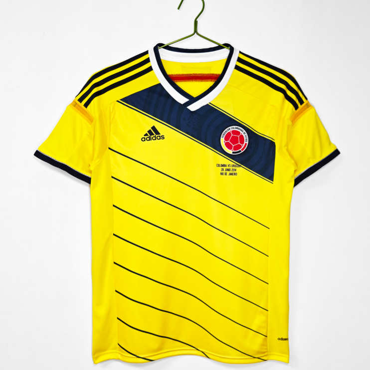 Colombia Retro Hemmatröja 2014 – Klassisk Fotbollströja 1 Colombia Retro Hemmatröja 2014 – Klassisk Fotbollströja