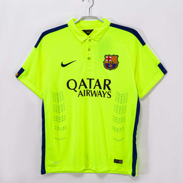 FC Barcelona 2014/15 Retro Tredjetröja – Klassisk Fotbollströja 1 FC Barcelona 2014/15 Retro Tredjetröja – Klassisk Fotbollströja