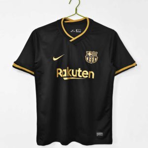 FC Barcelona Retro Bortatröja 2020/21 – Klassisk Svart Fotbollströja