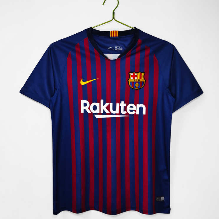 FC Barcelona Retro Hemmatröja 2018/19 – Klassisk Fotbollströja 1 FC Barcelona Retro Hemmatröja 2018/19 – Klassisk Fotbollströja