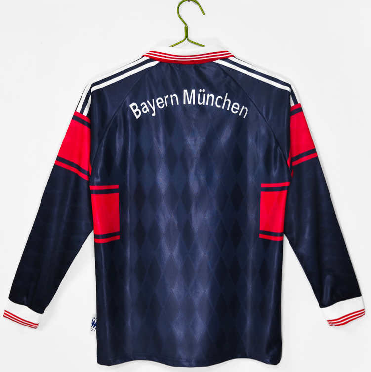 FC Bayern München Retro Hemmatröja 1997/99 – Klassisk Långärmad Fotbollströja