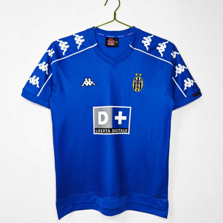 Juventus Retro Bortatröja 1999/00 – Klassisk Blå Fotbollströja 1 Juventus Retro Bortatröja 1999/00 – Klassisk Blå Fotbollströja