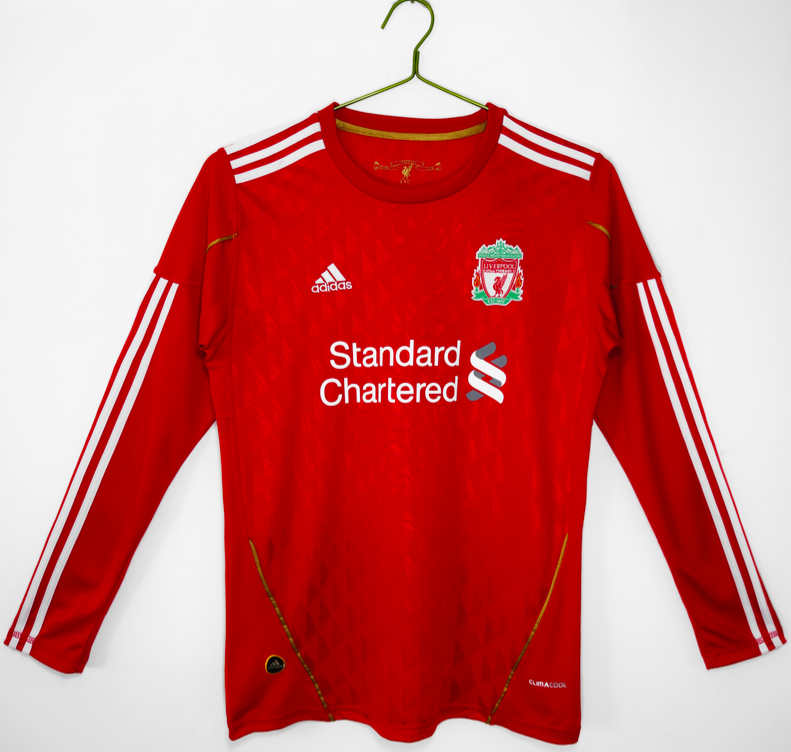 Liverpool Retro Hemmatröja 2010/11 – Klassisk Långärmad Fotbollströja 1 Liverpool Retro Hemmatröja 2010/11 – Klassisk Långärmad Fotbollströja
