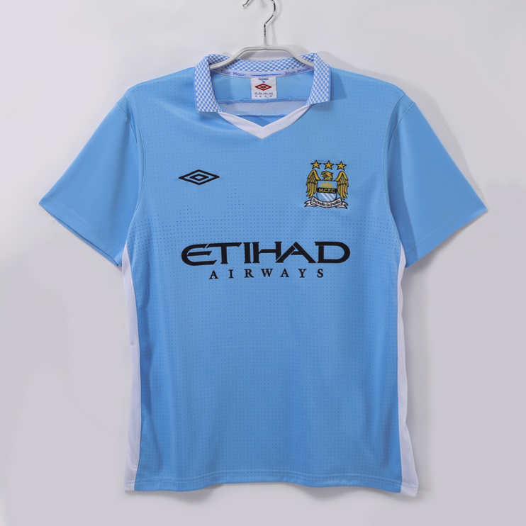 Manchester City 2011/12 Retro Hemmatröja – Klassisk Fotbollströja 1 Manchester City 2011/12 Retro Hemmatröja – Klassisk Fotbollströja