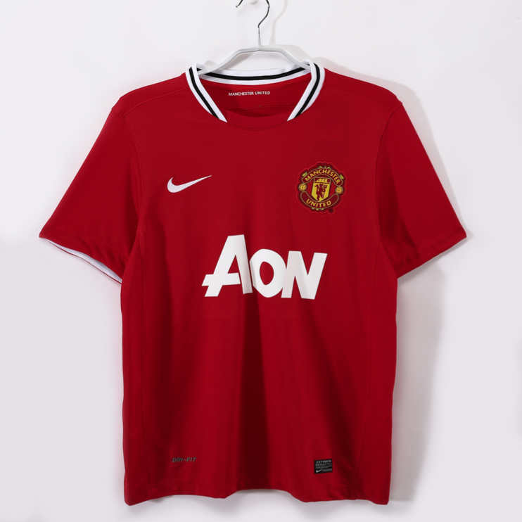 Manchester United 2011/12 Retro Hemmatröja – Klassisk Fotbollströja 1 Manchester United 2011/12 Retro Hemmatröja – Klassisk Fotbollströja