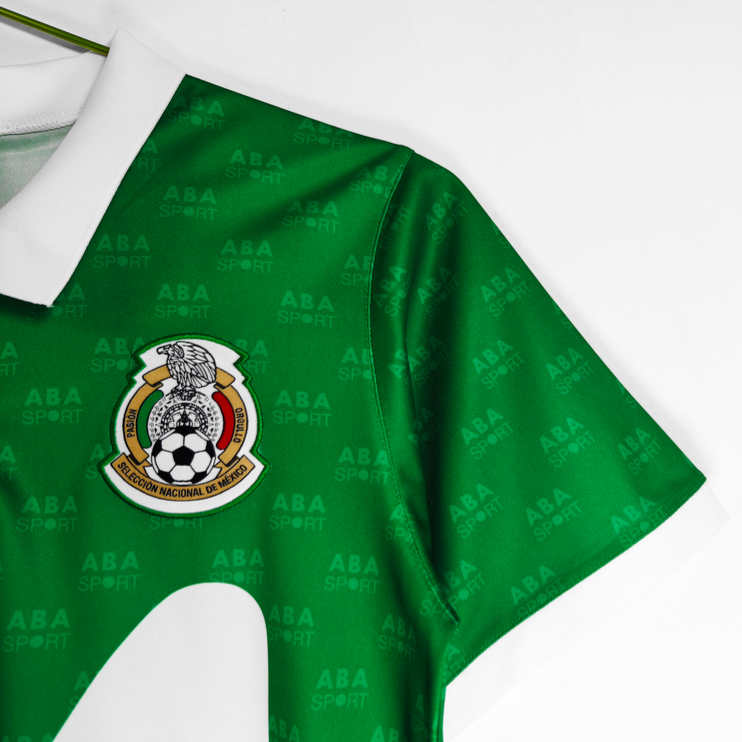 Mexiko Retro Hemmatröja 1995 – Klassisk Fotbollströja 3 Mexiko Retro Hemmatröja 1995 – Klassisk Fotbollströja - Bild 3