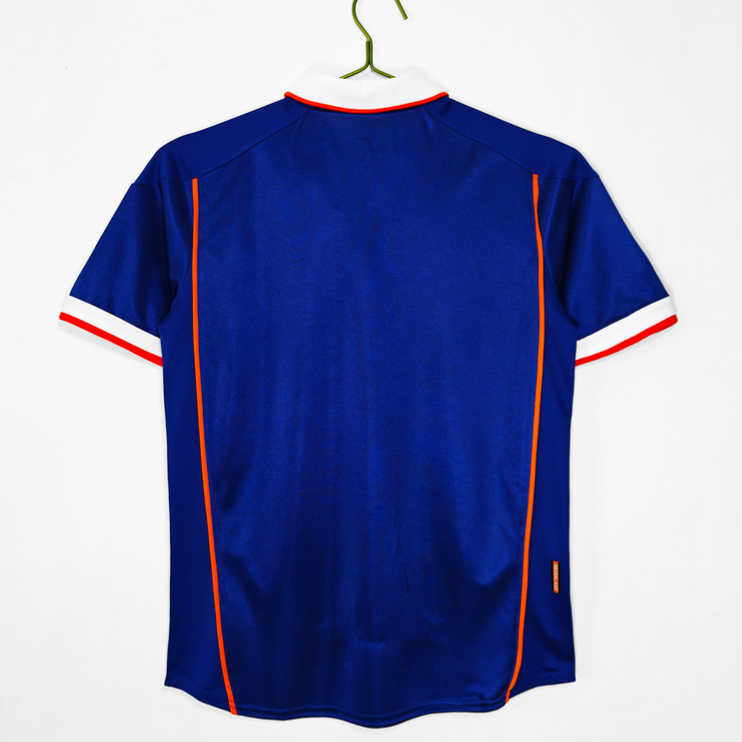 Nederländerna 1998/99 Retro Bortatröja – Klassisk Blå Fotbollströja 2 Nederländerna 1998/99 Retro Bortatröja – Klassisk Blå Fotbollströja-1