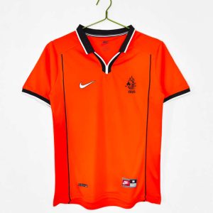 Nederländerna Retro Hemmatröja 1998 – Klassisk Fotbollströja
