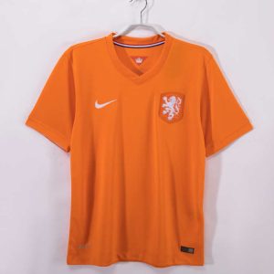 Nederländerna VM 2014 Retro Hemmatröja – Klassisk Fotbollströja