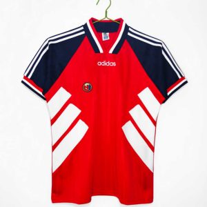 Norges 1994-95 Retro Fotbollströja - Klassisk Hemmatröja