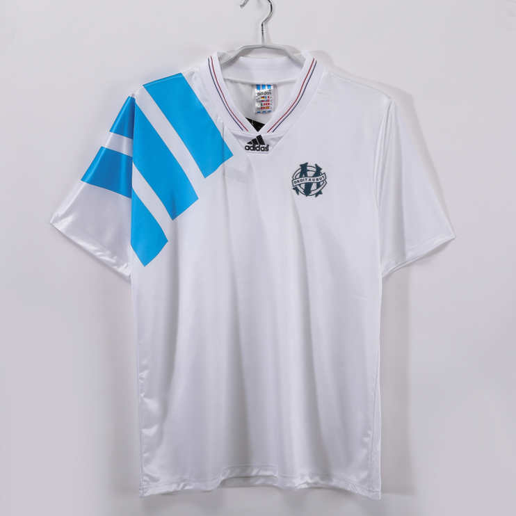 Olympique de Marseille 1992/93 Retro Hemmatröja – Klassisk Fotbollströja 1 Olympique de Marseille 1992/93 Retro Hemmatröja – Klassisk Fotbollströja