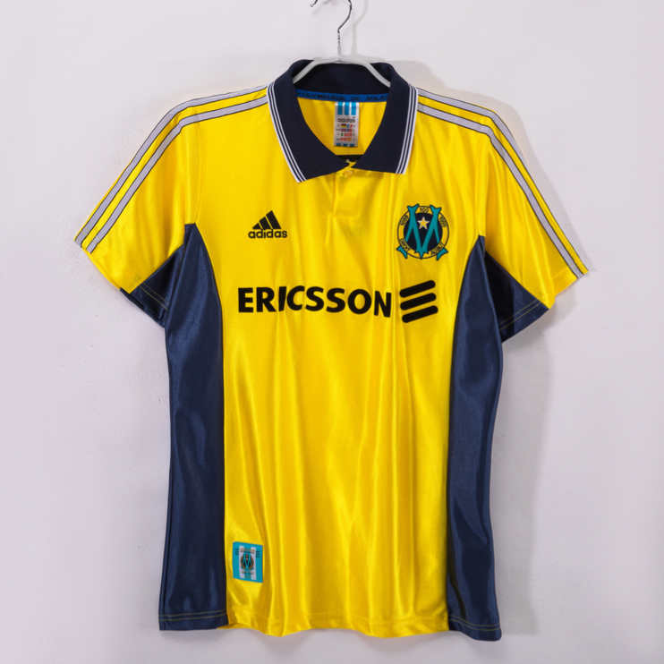 Olympique de Marseille 1998/99 Retro Tredjetröja – Klassisk Fotbollströja 1 Olympique de Marseille 1998/99 Retro Tredjetröja – Klassisk Fotbollströja