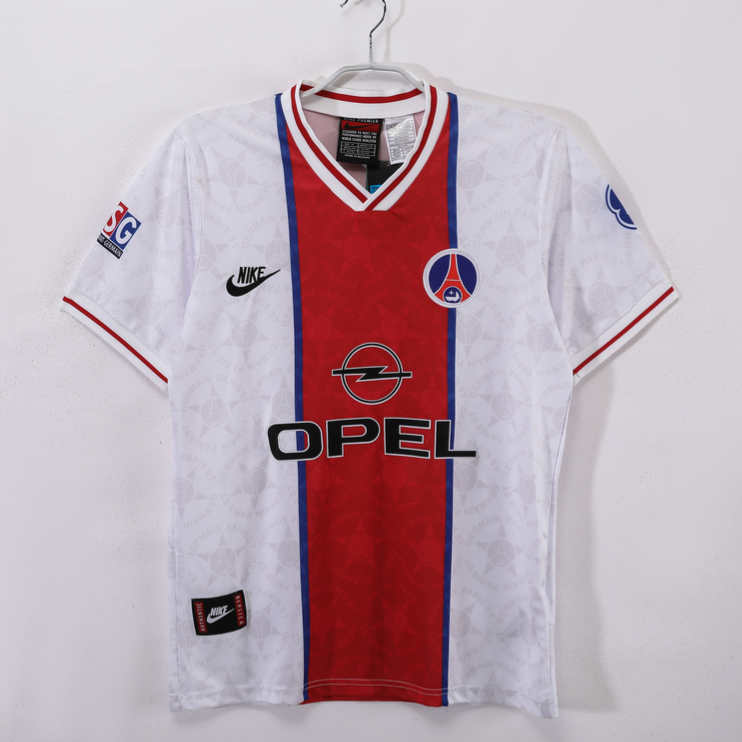 Paris Saint-Germain 1995/96 Retro Bortatröja – Klassisk Fotbollströja 1 Paris Saint-Germain 1995/96 Retro Bortatröja – Klassisk Fotbollströja
