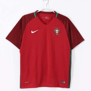 Portugal 2016 Retro Hemmatröja – Klassisk Fotbollströja