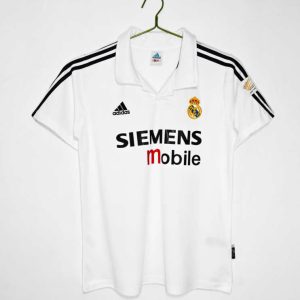 Real Madrid Retro Hemmatröja 2002/03 – Klassisk Fotbollströja