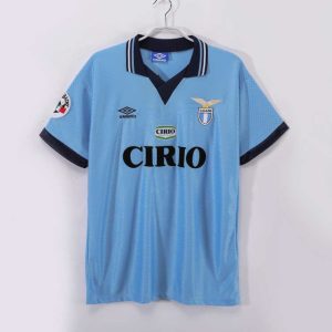 SS Lazio 1996/97 Retro Hemmatröja – Klassisk Fotbollströja
