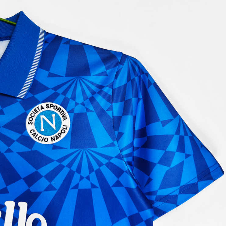 SSC Napoli Retro Hemmatröja 1991/93 – Klassisk Fotbollströja 3 SSC Napoli Retro Hemmatröja 1991/93 – Klassisk Fotbollströja - Bild 3