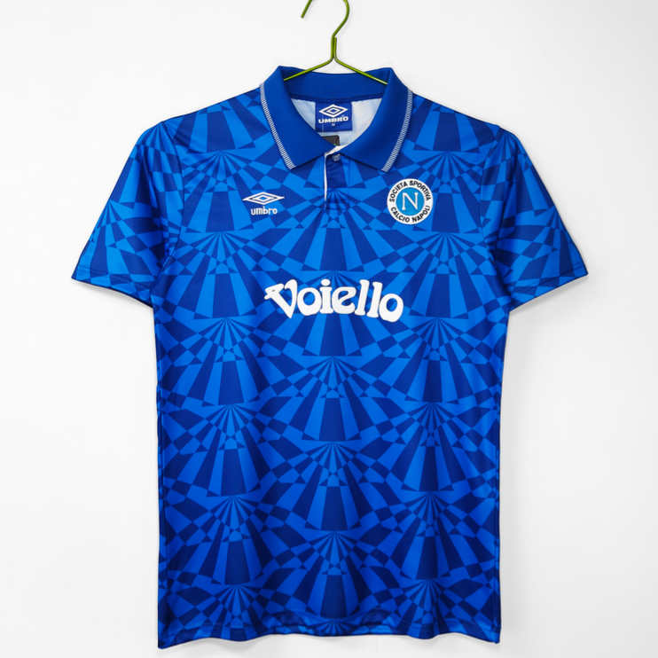 SSC Napoli Retro Hemmatröja 1991/93 – Klassisk Fotbollströja 1 SSC Napoli Retro Hemmatröja 1991/93 – Klassisk Fotbollströja