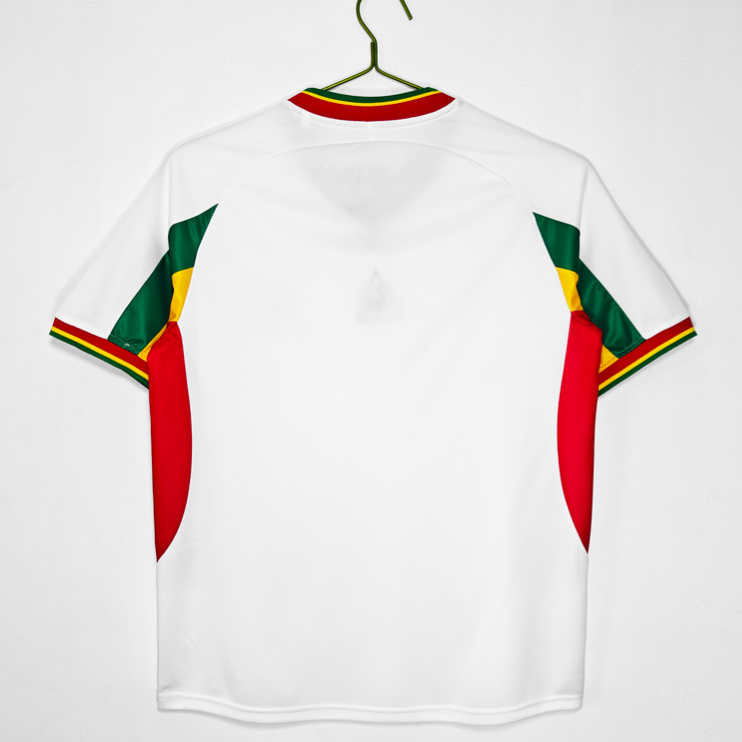 Senegal VM 2002 Retro Hemmatröja – Klassisk Vit Fotbollströja 2 Senegal VM 2002 Retro Hemmatröja – Klassisk Vit Fotbollströja - Bild 2