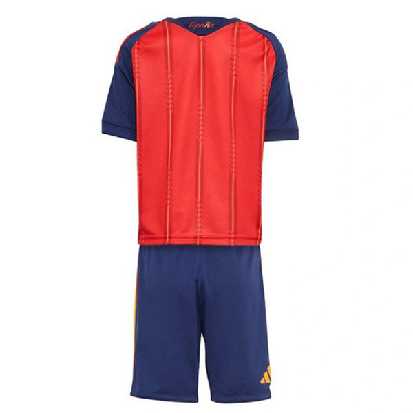 Spanien Hemmatröja VM 2026 Barn Kortärmad Fotbollströja + Shorts 2 Spanien Barn Hemmatröja VM 2026 – Kortärmad Fotbollströja