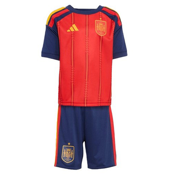 Spanien Hemmatröja VM 2026 Barn Kortärmad Fotbollströja + Shorts 1 Spanien Hemmatröja VM 2026 Barn Kortärmad Fotbollströja + Shorts