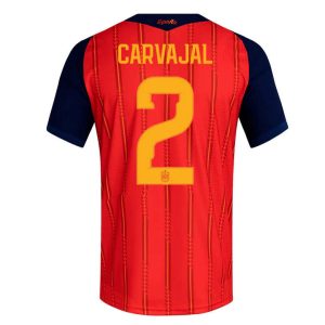 Spanien Hemmatröja VM 2026 Herr – Dani Carvajal #2 Fotbollströja