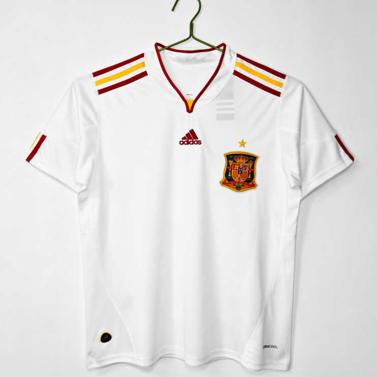 Spanien Retro Bortatröja 2011/12 – Klassisk Vit Fotbollströja Spanien Retro Bortatröja 2011/12 – Klassisk Vit Fotbollströja