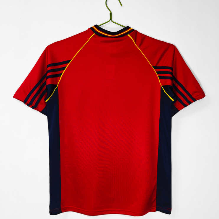 Spanien Retro Hemmatröja 1998 – Klassisk Fotbollströja Spanien Retro Hemmatröja 1998 – Klassisk Fotbollströja