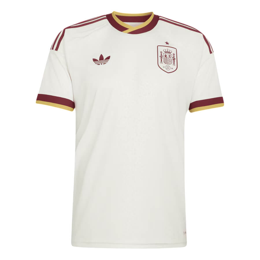 Spanien Bortatröja VM 2026 Herr Kortärmad Fotbollströja 1 Spanien VM 2026 Bortatröja Herr – Kortärmad Fotbollströja