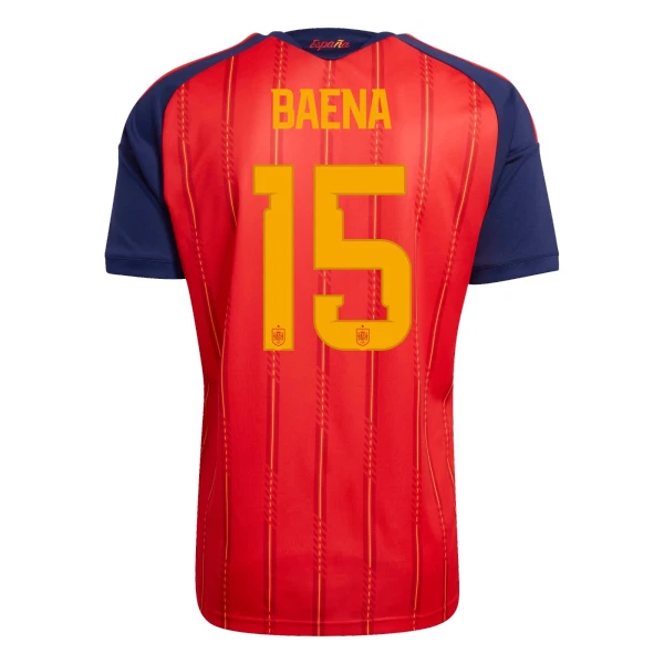 Spanien VM 2026 Hemmatröja Herr – Álex Baena #15 Kortärmad Fotbollströja 1 Spanien VM 2026 Hemmatröja Herr – Álex Baena #15 Kortärmad Fotbollströja