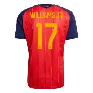 Spanien VM 2026 Hemmatröja Herr – Nico Williams #17 Kortärmad Fotbollströja