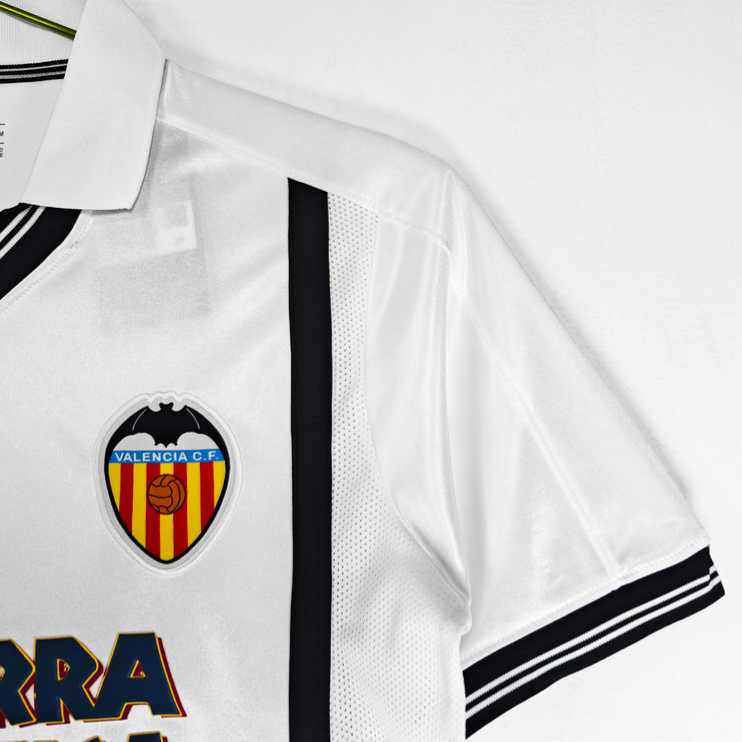 Valencia CF Retro Hemmatröja 2000/01 – Klassisk Fotbollströja - Bild 3