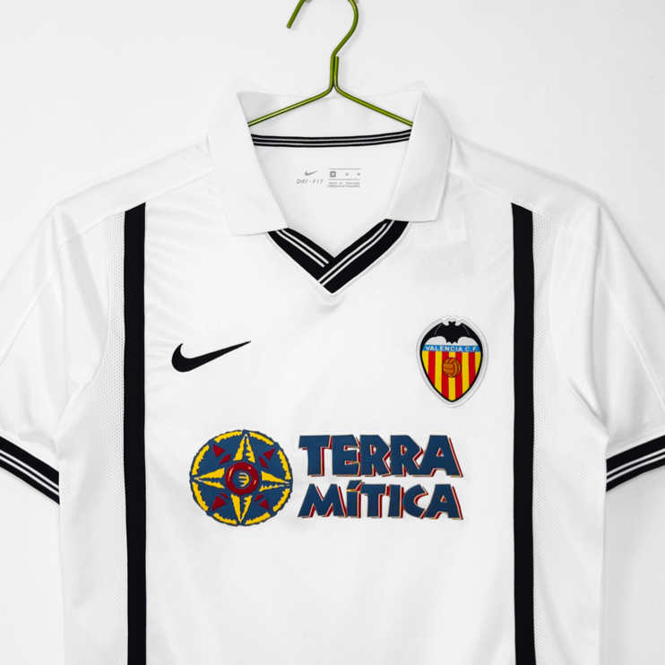 Valencia CF Retro Hemmatröja 2000/01 – Klassisk Fotbollströja - Bild 4