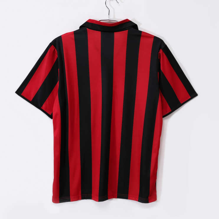 AC Milan Hemmatröja 1988/89 Retro Fotbollströja 2 AC Milan Hemmatröja 1988/89 Retro Fotbollströja