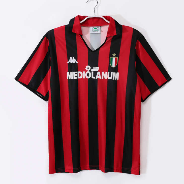 AC Milan Hemmatröja 1988/89 Retro Fotbollströja 1 AC Milan Hemmatröja 1988/89 Retro Fotbollströja