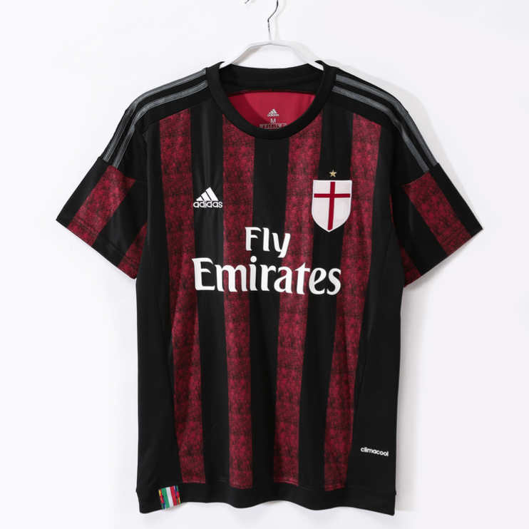AC Milan Hemmatröja 2015/16 Retro Fotbollströja 1 AC Milan Hemmatröja 2015/16 Retro Fotbollströja