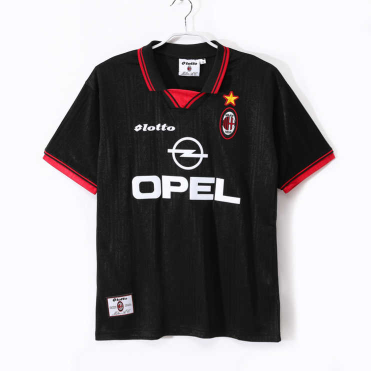 AC Milan Tredjetröja 1997/98 Retro Fotbollströja AC Milan Tredjetröja 1997/98 Retro Fotbollströja