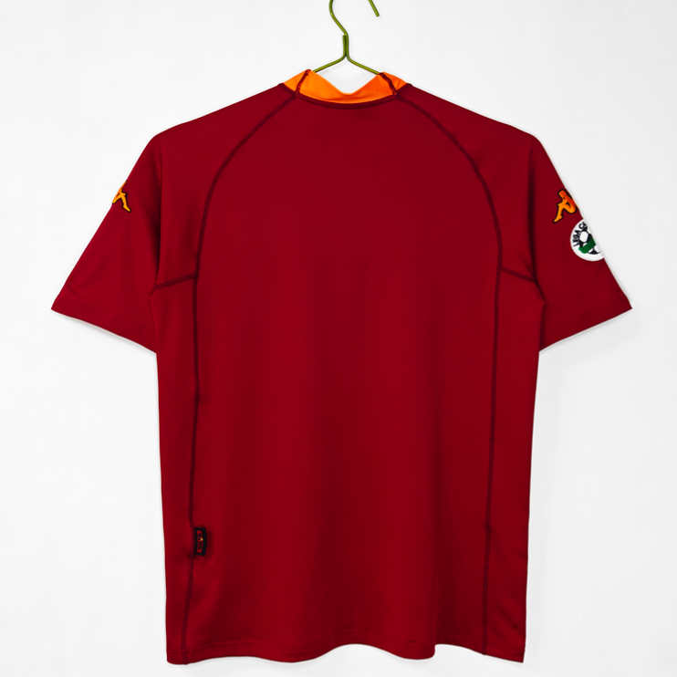 AS Roma 2001/02 Retro Hemmatröja – Klassisk Fotbollströja 2 AS Roma 2001/02 Retro Hemmatröja – Klassisk Fotbollströja