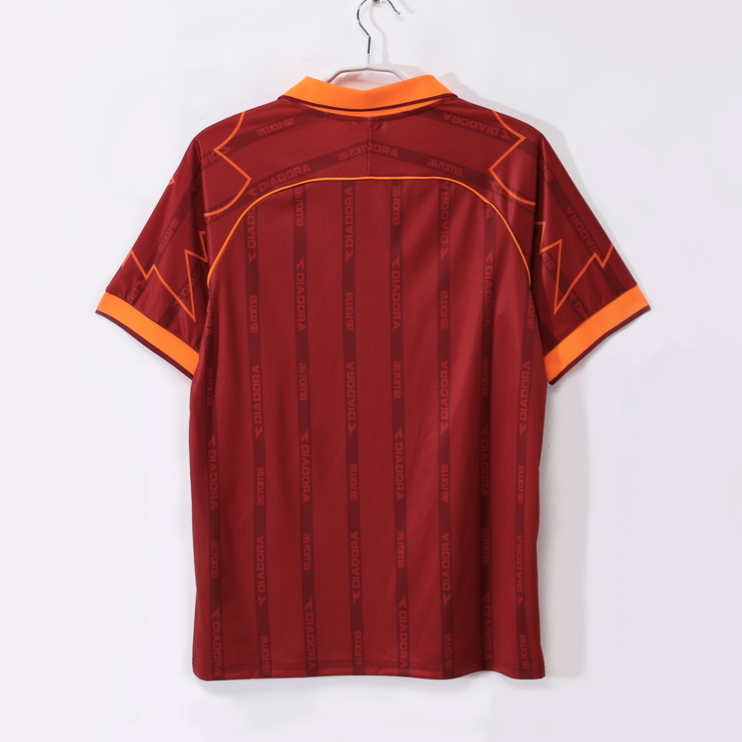 AS Roma Hemmatröja 1999/00 Retro Fotbollströja 2 AS Roma Hemmatröja 1999/00 Retro Fotbollströja