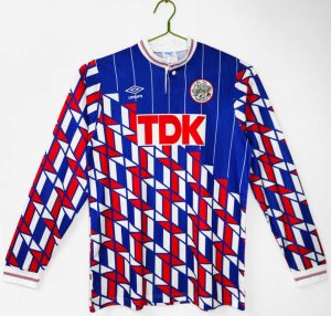 Ajax 1989/90 Retro Bortatröja – Klassisk Långärmad Fotbollströja