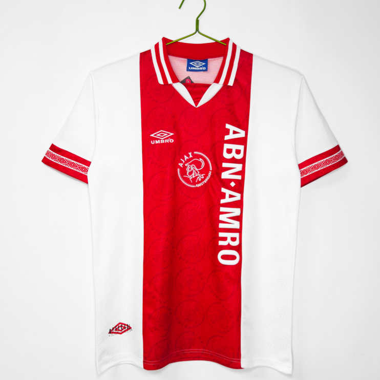 Ajax 1994/95 Retro Hemmatröja – Klassisk Fotbollströja 1 Ajax 1994/95 Retro Hemmatröja – Klassisk Fotbollströja