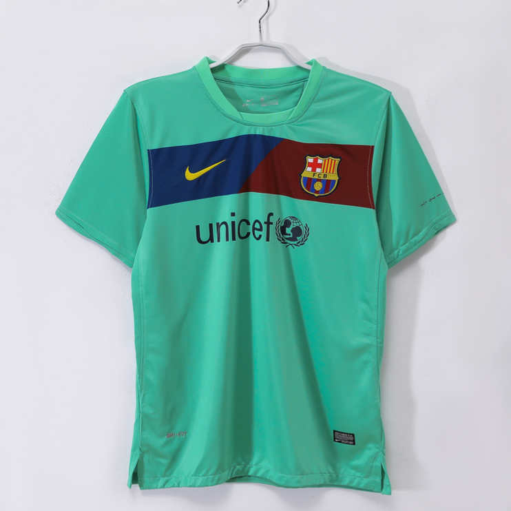 Barcelona Bortatröja 2010/11 Retro Fotbollströja 1 Barcelona Bortatröja 2010/11 Retro Fotbollströja
