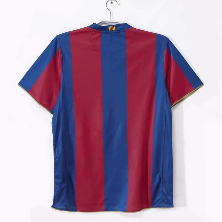 Barcelona Hemmatröja 2007/08 Retro Fotbollströja 2 Barcelona Hemmatröja 2007/08 Retro Fotbollströja