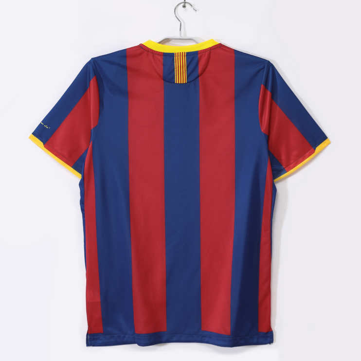 Barcelona Hemmatröja 2010/11 Retro Fotbollströja 2 Barcelona Hemmatröja 2010/11 Retro Fotbollströja-1