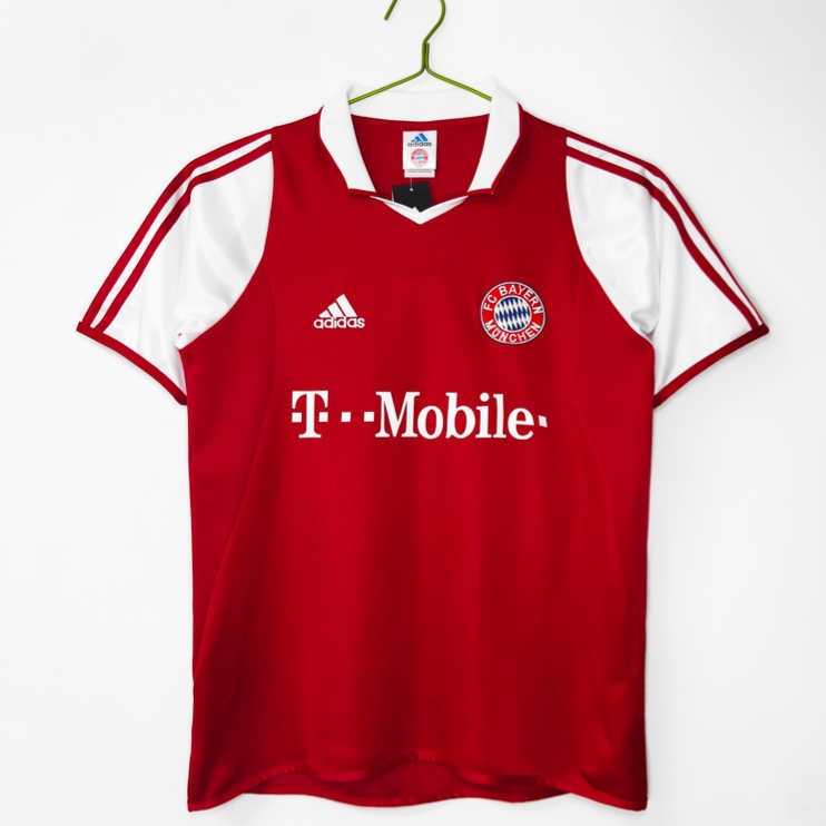 Bayern München 2003/04 Retro Hemmatröja – Klassisk Fotbollströja 1 Bayern München 2003/04 Retro Hemmatröja – Klassisk Fotbollströja