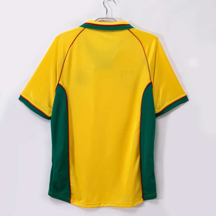 Kamerun 1998/99 Retro Bortatröja – Gul Klassisk Fotbollströja 2 Kamerun 1998/99 Retro Bortatröja – Gul Klassisk Fotbollströja-1