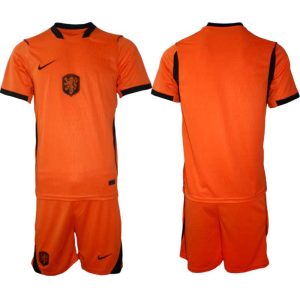 Nederländerna VM 2026 Hemmaställ Herr – Fotbollströja + Shorts