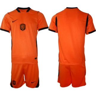 Nederländerna VM 2026 Hemmaställ Herr – Fotbollströja + Shorts