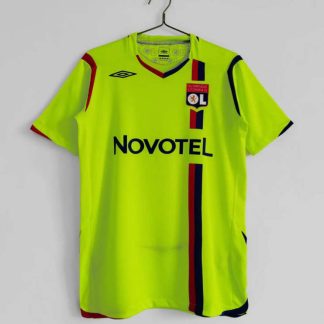 Olympique Lyon 2008/09 Retro Bortatröja – Klassisk Fotbollströja Herr