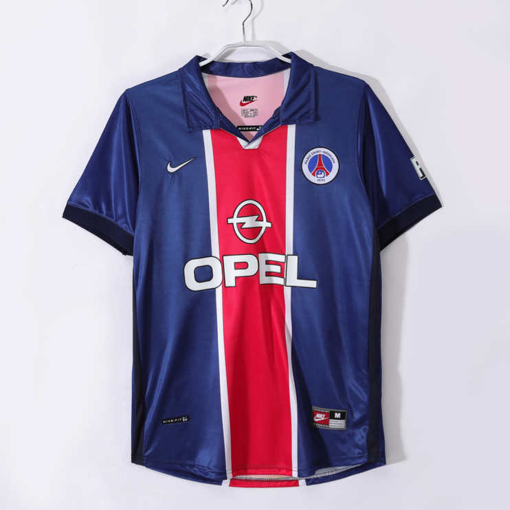 Paris Saint-Germain Hemmatröja 1998/99 Retro Fotbollströja 1 Paris Saint-Germain Hemmatröja 1998/99 Retro Fotbollströja